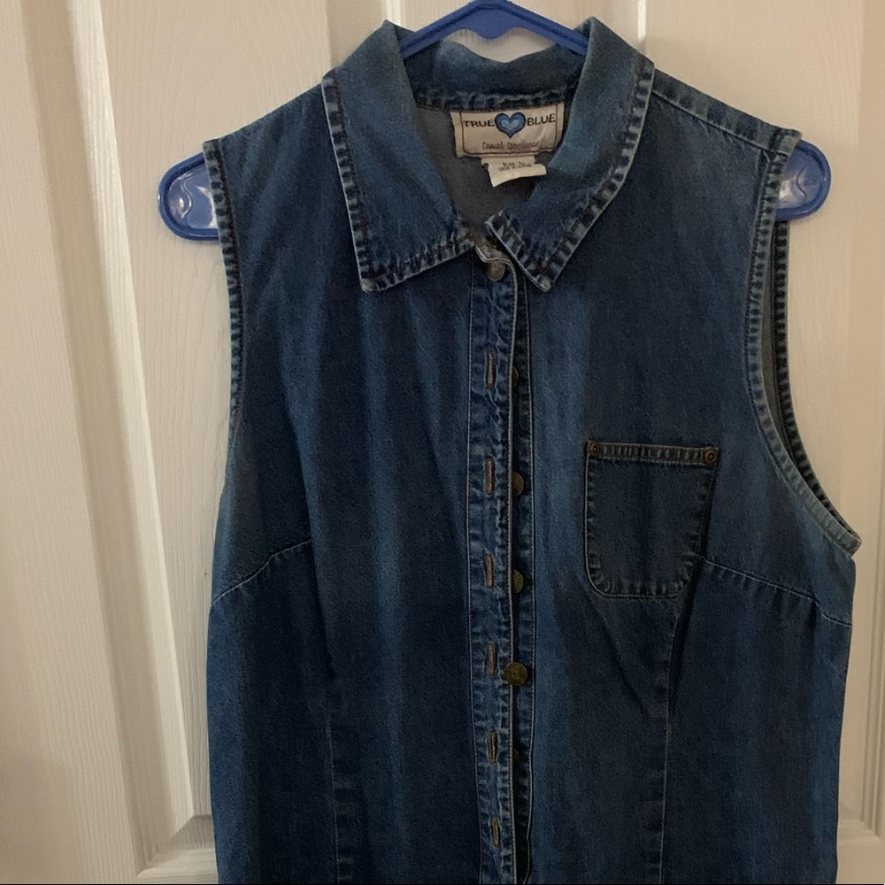 Jean dress by True Blue.